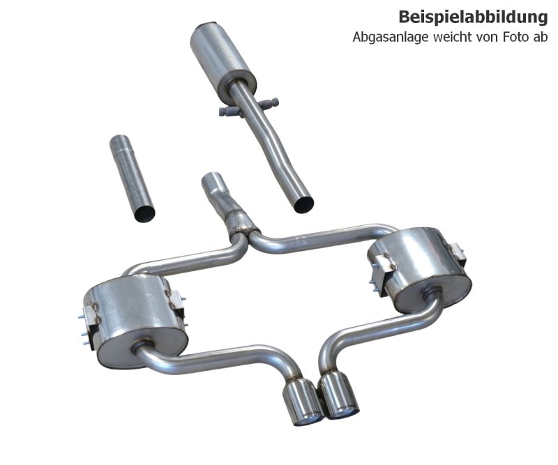 Milltek Sportauspuff Porsche Cayenne 958 Turbo 4.8 V8 (Pre-Facelift) SSXPO109